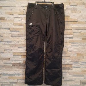North Face Womens XL Snowboard Snow Ski Pants Winter Black Snowsuit Suit Bibs